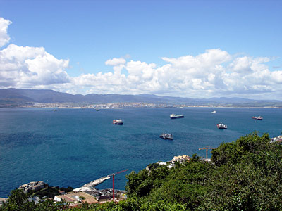 Spanien Gibraltar Hafen