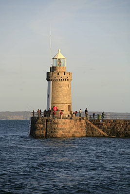 England Guernsey Leuchtturm