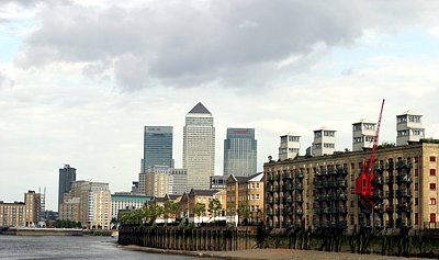 London - Skyline der Docklands
