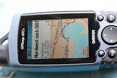 Frankreich - Cote d'Azur - GPS