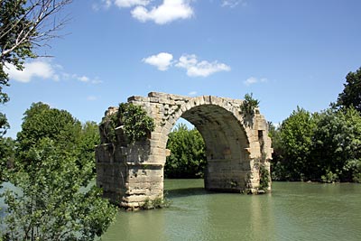 Via Domitia - Reste der Pont Ambroix