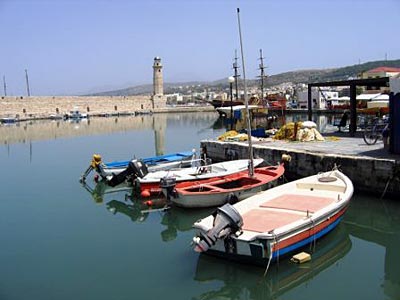 Griechenland - Kreta - venezianischer Hafen von Rethymnon