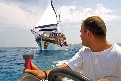 Griechenland - Saronischer Golf - Schiff