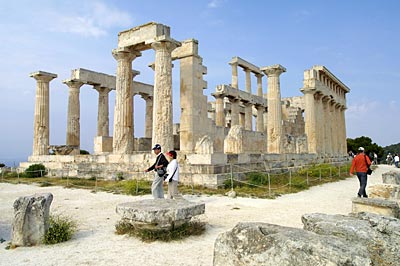 Griechenland - Saronischer Golf - Aphia-Tempel auf Ägina
