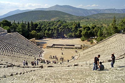 Griechenland - Saronische Inseln - antikes Theater