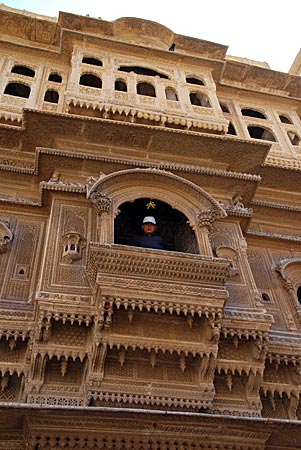 Indien - Nathmal Ki Haveli in Jaisalmer