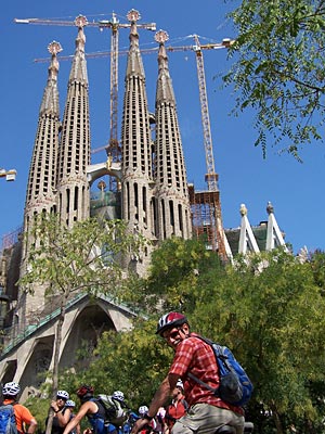Mittelmeerkreuzfahrt - La Sagrada Familia von Gaudi, Barcelona