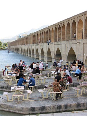 Iran - Isfahan - Allah Verdi Khan-Brücke
