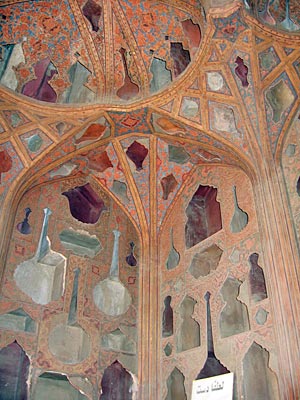Iran - Isfahan - Musikzimmer im Ali Quapu Palast