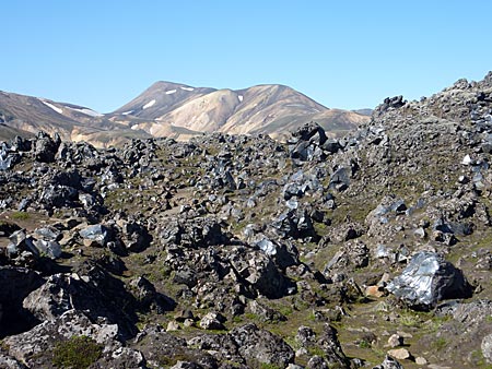 Island - Landmannalaugar - Obsidian