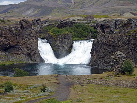 Island - Landmannalaugar - Wasserfall
