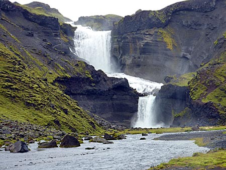 Island - Landmannalaugar - Wasserfall