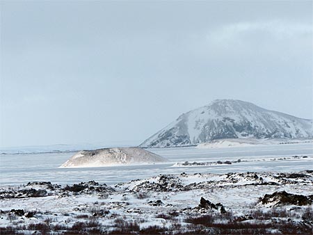 Island im Winter
