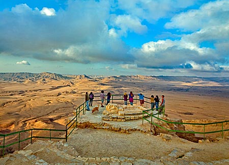 Israel - Wüste Negev - Makhetesh Ramon Krater © Dafna Tal, Israelisches Tourismusministerium