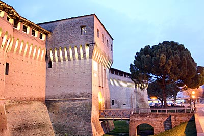 Italien - Romagna - Burg in Forlimpopoli