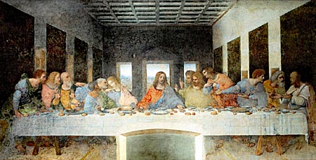 Italien - Mailand - "Das Abendmahl" von Leonardo da Vinci im Dominikanerkloster Santa Maria delle Grazie