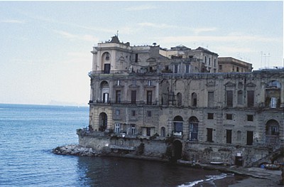 Italien Neapel Gebäude