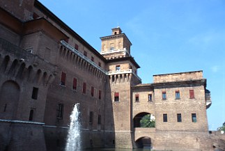 Italien Po Schloss Ferrara