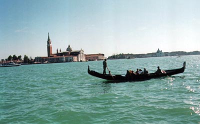 Italien - Venedig - Gondelfahrt