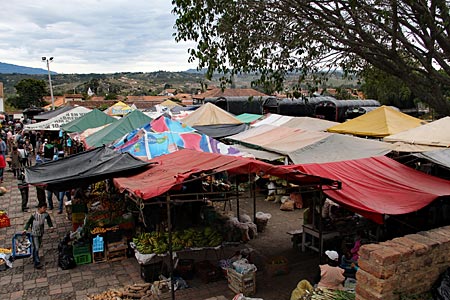 Kolumbien - Markt in Villa de Leyva