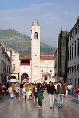 Kroatien - Dubrovnik - Glockenturm