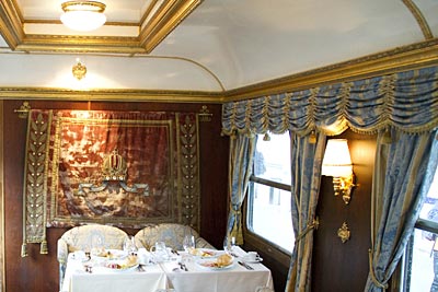 Majestic Imperator Train - Frühstück im Salon Elisabeth