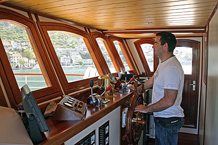 Kroatien - Kreuzfahrtschiff Harmonia - Kapitän Josip