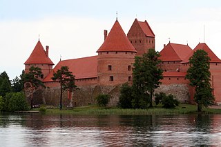 Litauen Vilnius Wasserburg Trakai