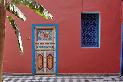Marokko - Agadir - rotes Haus