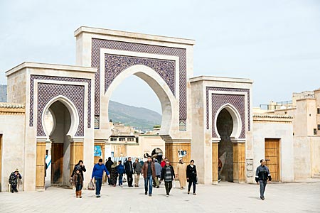 Marokko - Bab R'cif Stadttor der Altstadt von Fes