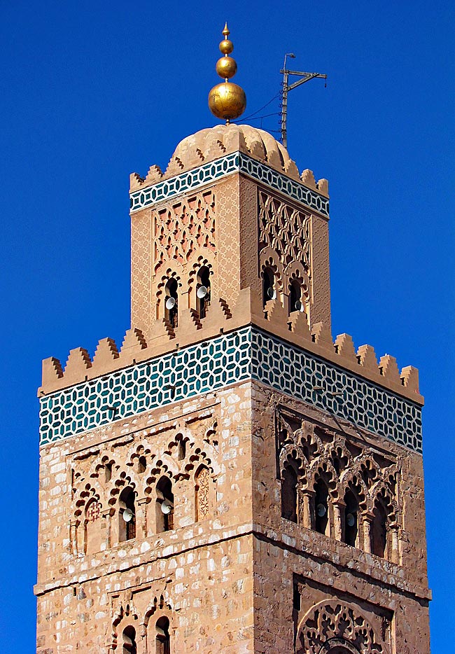 Marokko - Koutoubiya-Moschee in Marrakesch