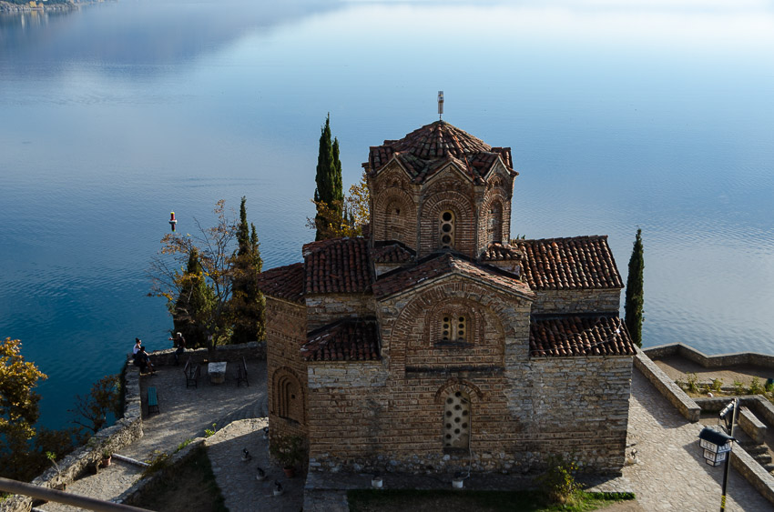 Kirche des Heiligen von Kaneo in Ohrid (Mazedonien)