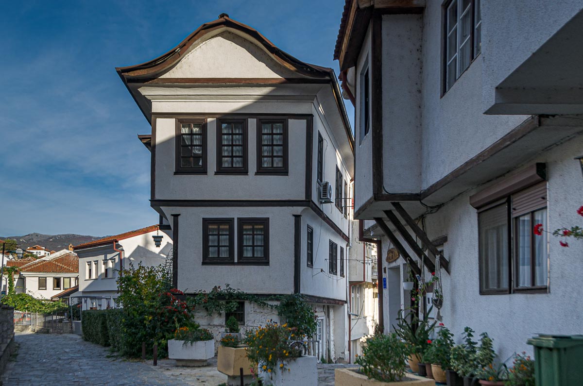Ohrid, die Altstadt gehört zum UNESCO Weltkulturerbe