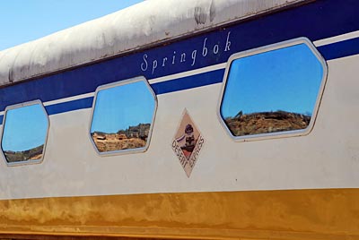 Namibia - Desert-Express - Wagon-Springbok