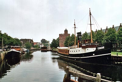 Niederlande - alter Hafen in Zwolle