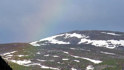 Norwegen - Setestal - Schneefelder