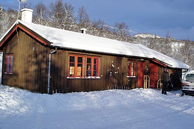 Norwegen - Rauland - Holzhütte