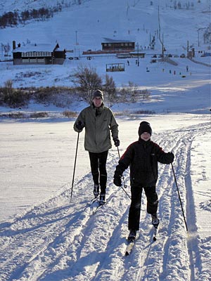 Norwegen - Rauland - Vierli Skisenter