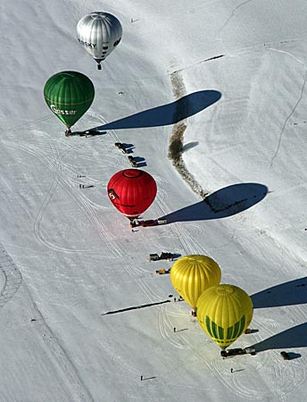 Österreich - Lungau Skigebiet - Die „Nachzügler“ starten