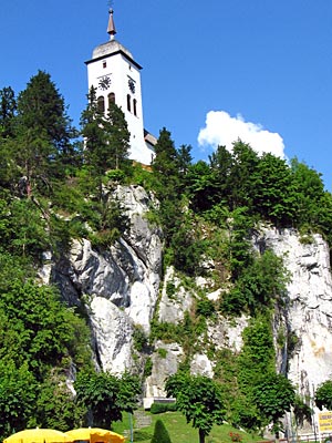Österreich - Salzkammergut - Klosterkirche in Traunkirchen
