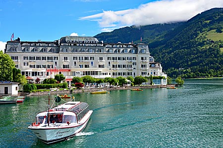 Österreich - Tauernradweg - Zell am See mit Grand Hotel