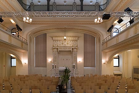 Polen - Innenraum der Synagoge zum Weißen Storch in Breslau / Wroclaw