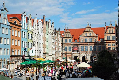 Polen - Danziger Bucht - Langer Markt und Grünes Tor in Danzig
