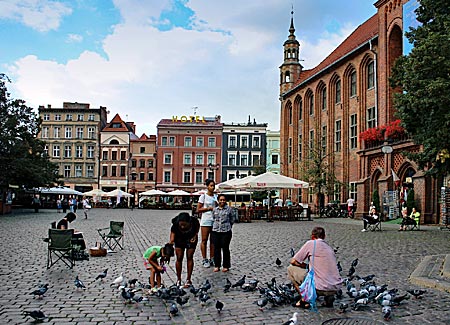 Polen - In Toruń am Altstädter Ring