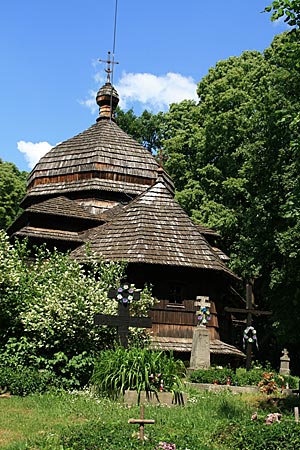 Polen - Waldkarpaten - Kirche von Ulucz