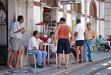 Portugal Algarve Straßencafé