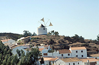 Portugal Algarve Windmühle