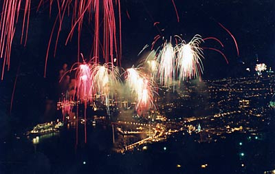 Portugal Madeira Feuerwerk