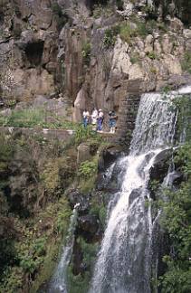 Portugal Madeira Wasserfall