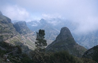 Portugal Madeira Bergrücken